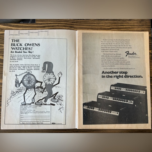 Vintage Country Song Roundup Magazine June 1972 - Picture 2 of 6